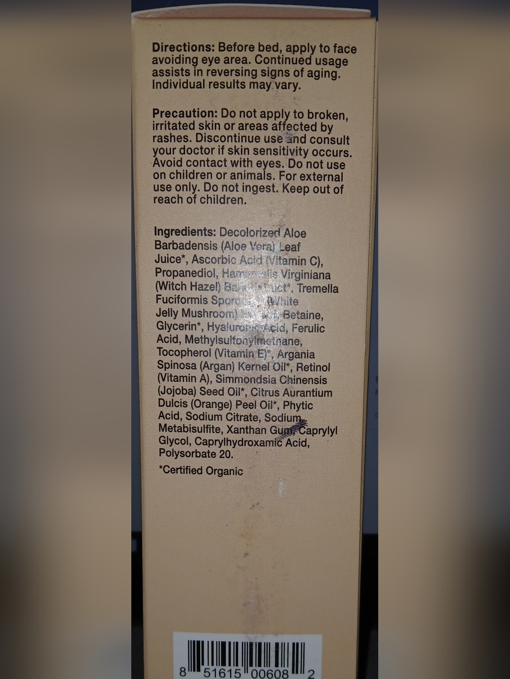 20% Vitamin C Serum - Orange Bottle Brightening Facial Oil - Picture 5 of 5